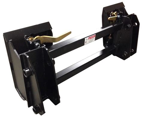 case skid steer quick attach adapter|universal quick attach mounting system.